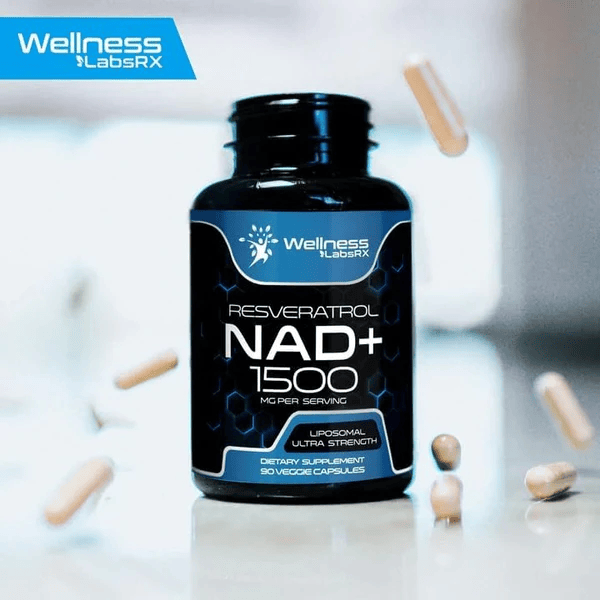 NAD 1500 + RESVERATROL | VITAMINA ANTIENVEJECIMIENTO