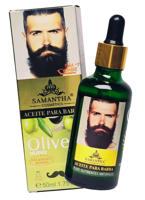 SamanthaPlus™- Aceite Para barba y Cabello Estimula Repara y Fortalece 50ml